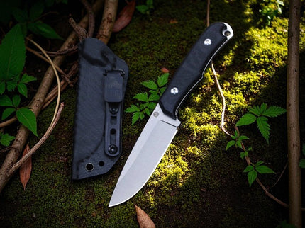 Acier carbone couteau de chasse