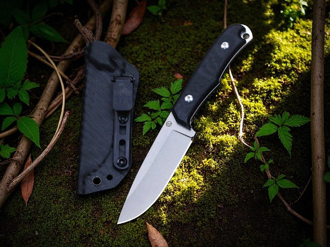 Acier carbone couteau de chasse