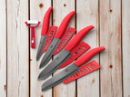 4566 pouces de pain rouge