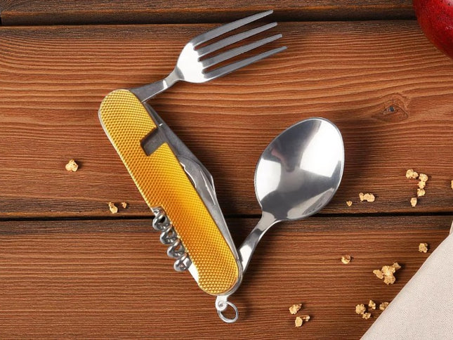 Camping couteau fourchette cuillere