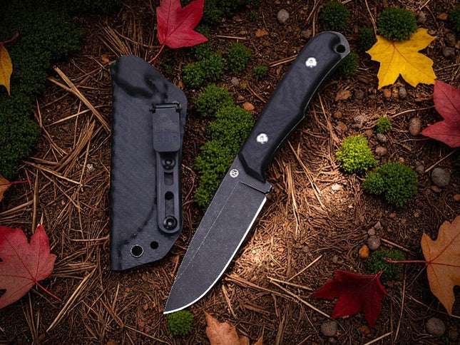 Carbone acier couteau de chasse