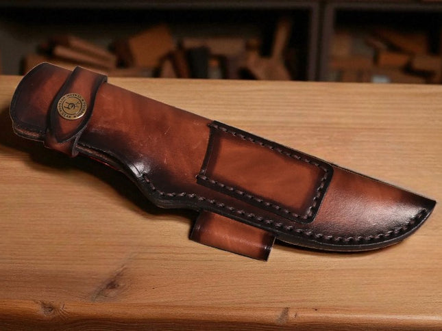Ceinture couteau etui