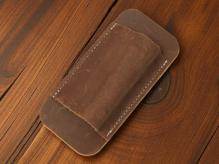Ceinture cuir avec boucle couteau intégré