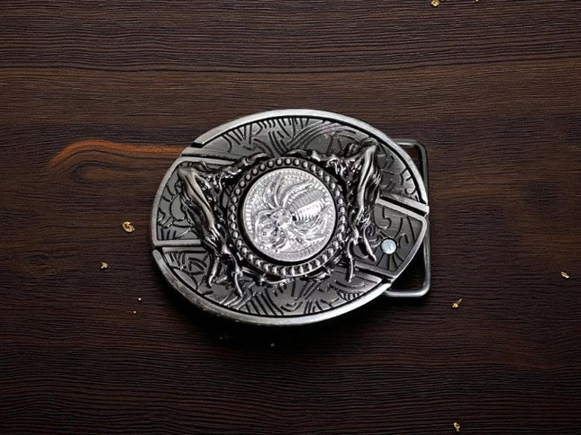Ceinture élégante avec couteau dissimulé