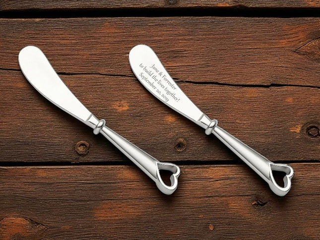 Couteau a beurre personnalisé