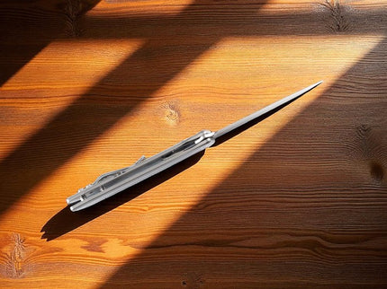 Couteau a manche acier