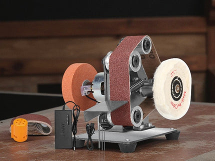 Couteau aiguiseur a bande electrique