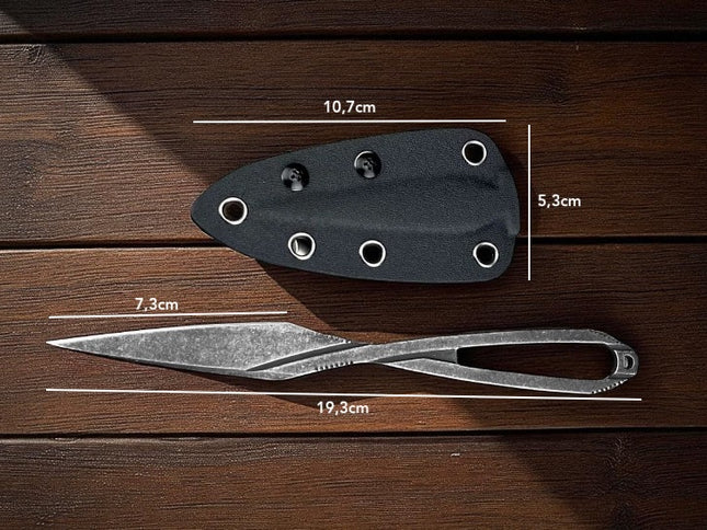 Couteau artisanal de lancer