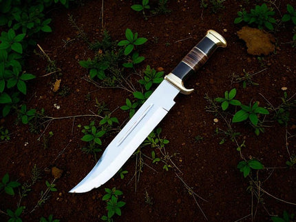 Couteau bowie dundee crocodile