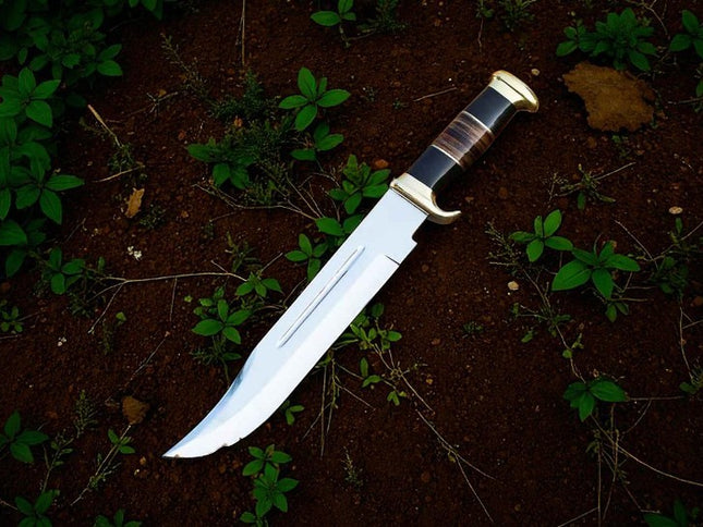 Couteau bowie dundee crocodile