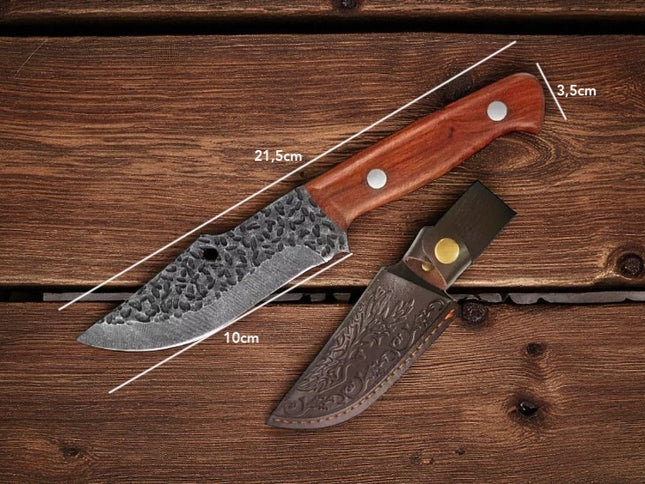 Couteau bushcraft fixe