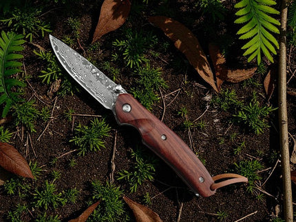 Couteau bushcraft pliant