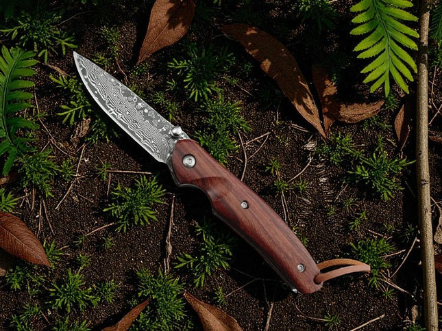 Couteau bushcraft pliant