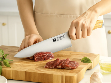 Couteau chef eminceur