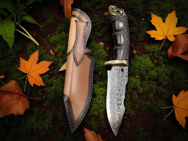 Couteau damas viking