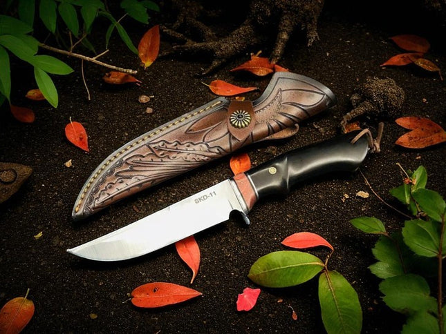 Couteau de chasse artisanal