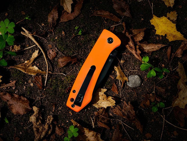 Couteau de chasse orange