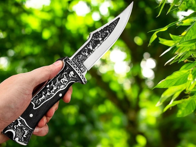 Couteau de chasse personnalisé