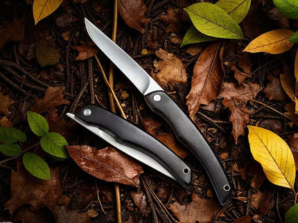 Couteau de chasse tranchant rasoir