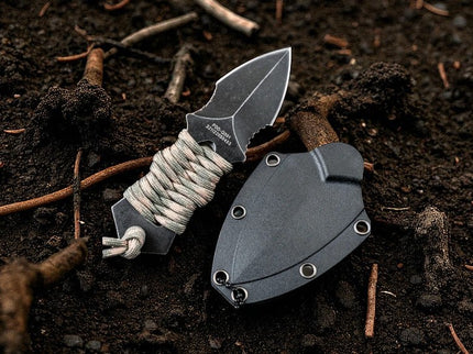 Couteau de lancer militaire acier