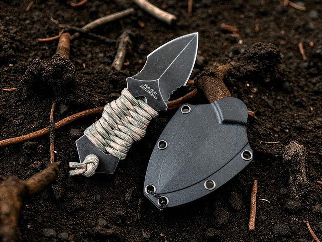 Couteau de lancer militaire acier