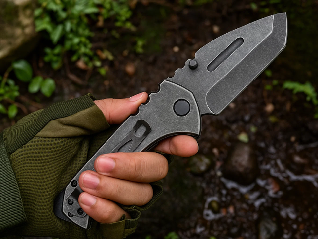 Couteau de poche de survie