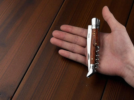 Couteau de poche tire bouchon
