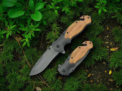 Couteau de survie pliant