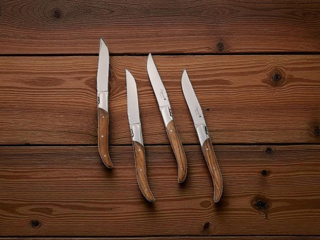 Couteau de table manche bois