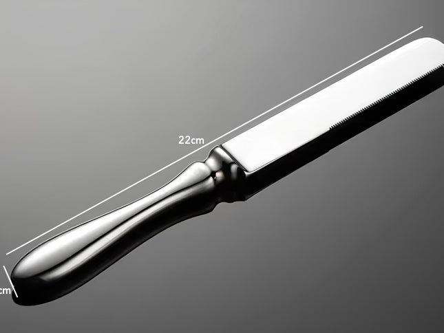 Couteau de table metal argente