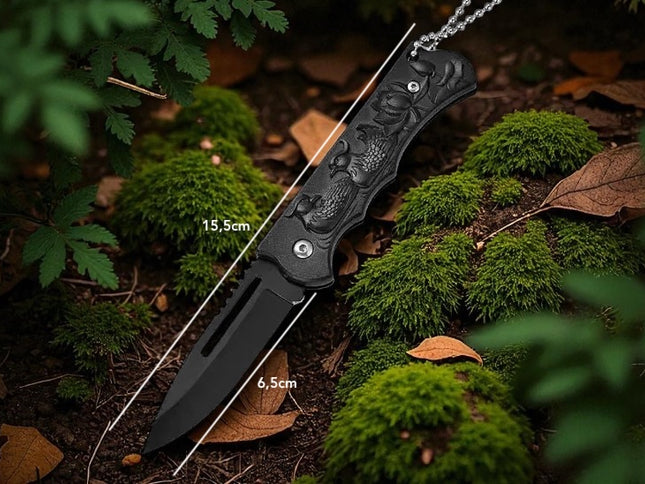 Couteau gravé militaire