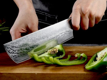 Couteau hachoir japonais