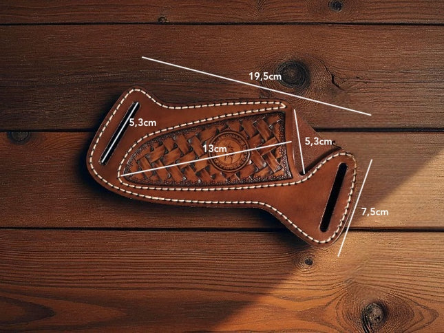 Couteau horizontal ceinture