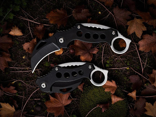 Couteau karambit automatique