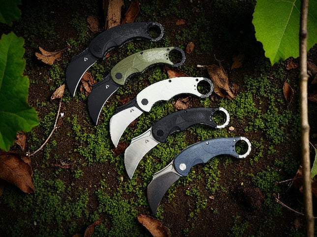 Couteau karambit pliant