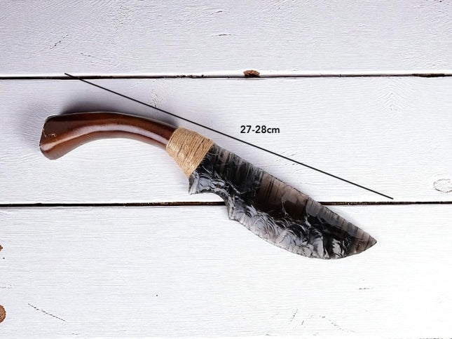 Couteau lame en obsidienne