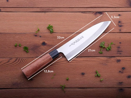 Couteau manche en bois japonais