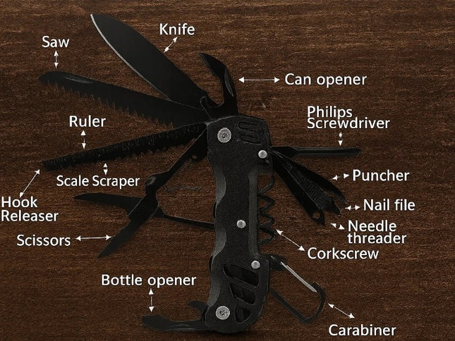 Couteau multifonction pêche