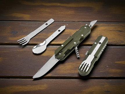 Couteau multifonctions bivouac