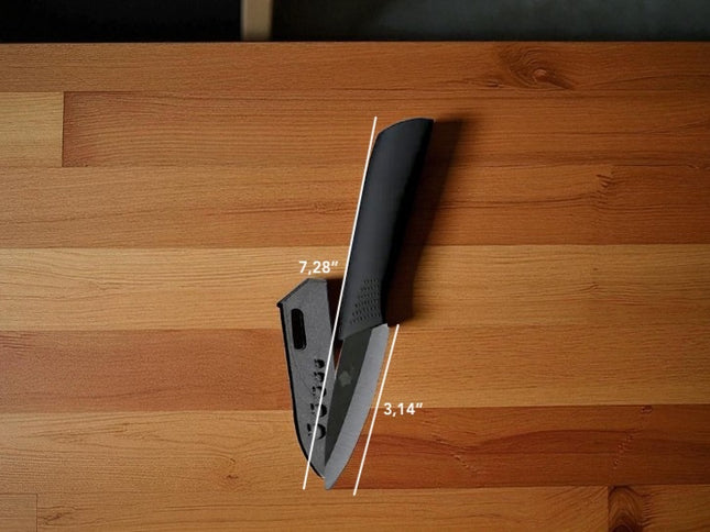 Couteau noir ceramique