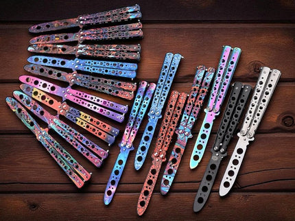 Couteau papillon personnalisé