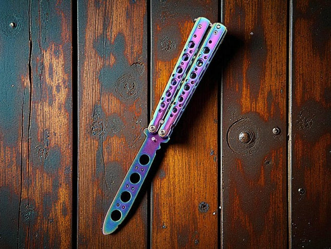 Couteau papillon unique personnalisé