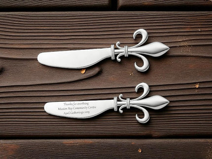 Couteau personnalisé a beurre