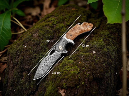 Couteau pliant avec etui ceinture