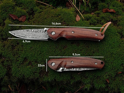 Couteau pliant bushcraft