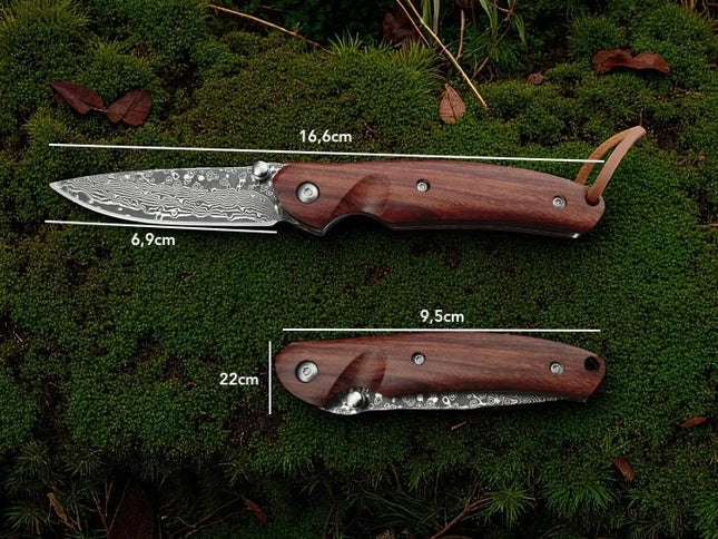 Couteau pliant bushcraft