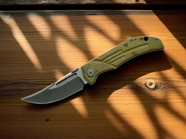 Couteau sous chasse marine titane