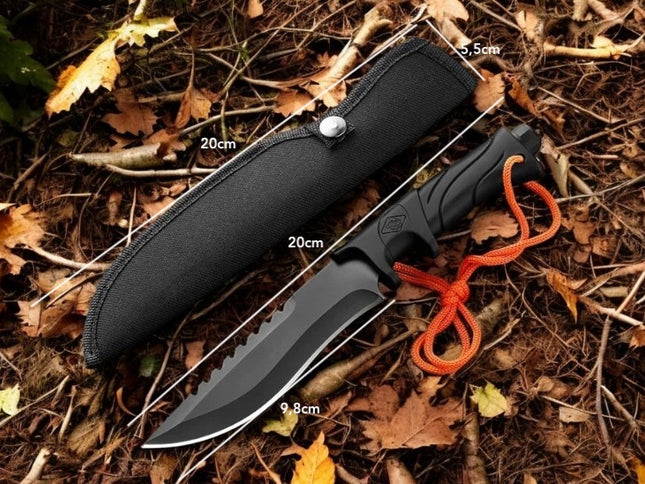 Couteau survie scie