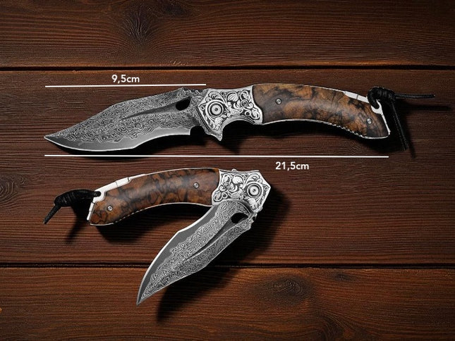 Couteau viking pliant