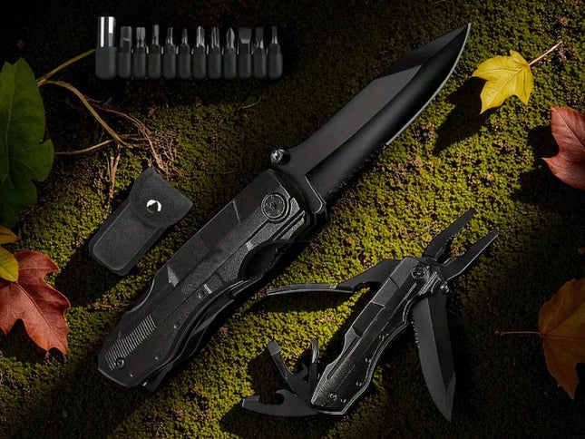Couteaux et outils de randonnee
